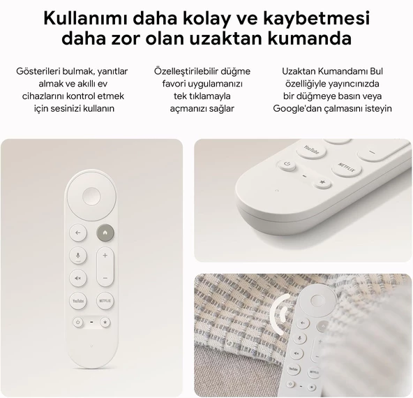 Google TV Streamer | 4K | 32 GB | Voice Remote - 3