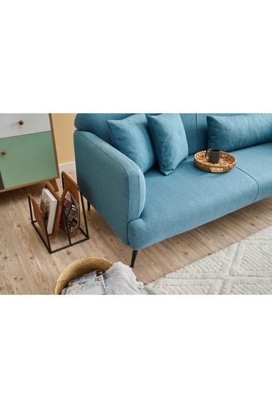 Evdebiz Revos Üçlü Koltuk Turkuaz - 4