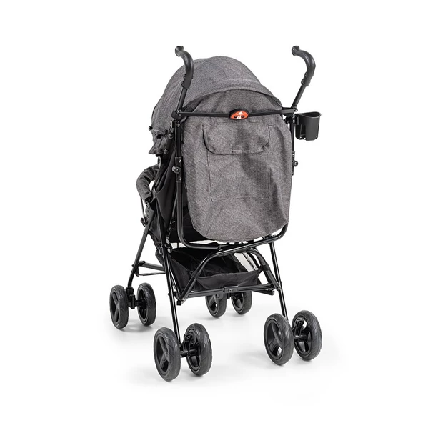 Baby2go Verona Baston Bebek Arabası Gri - 2
