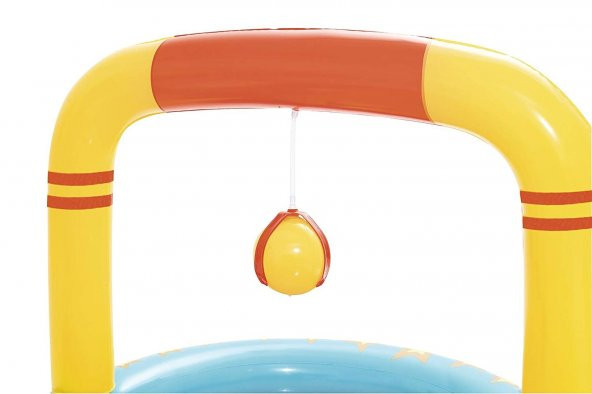 Su Pompasıyla-Bestway 53068 Kaydıraklı, Fastastik Şişme Eğlence Havuz - 9