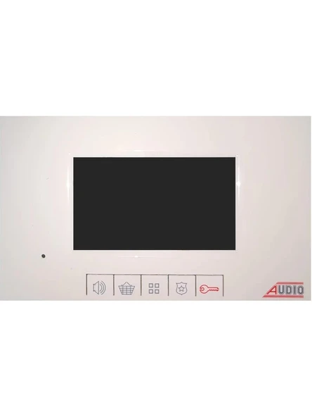 Audio 4.3 Görüntülü Diafon Şube Beyaz 001140