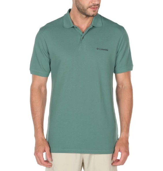 Columbia M Cascade Range Solid Erkek Polo Tişört CS0214-369