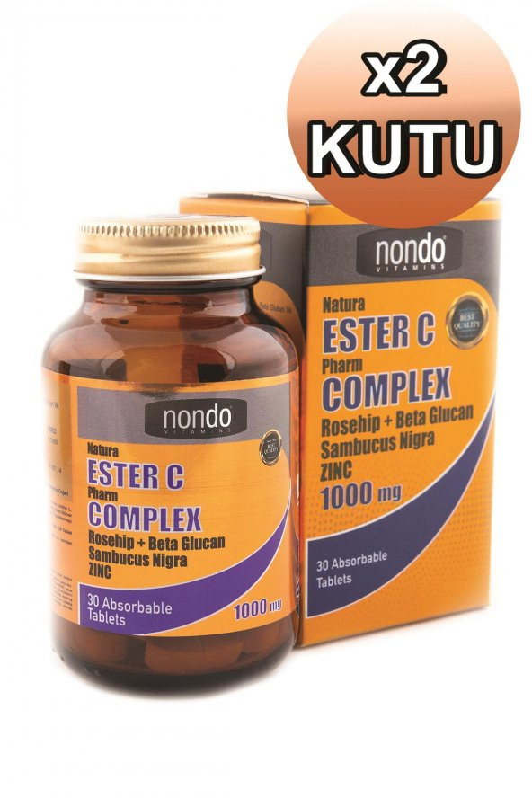 Nondo Ester C 1000 mg 2 Kutu