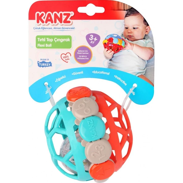 Let'S Be Child Tırtıl Top Çıngırak