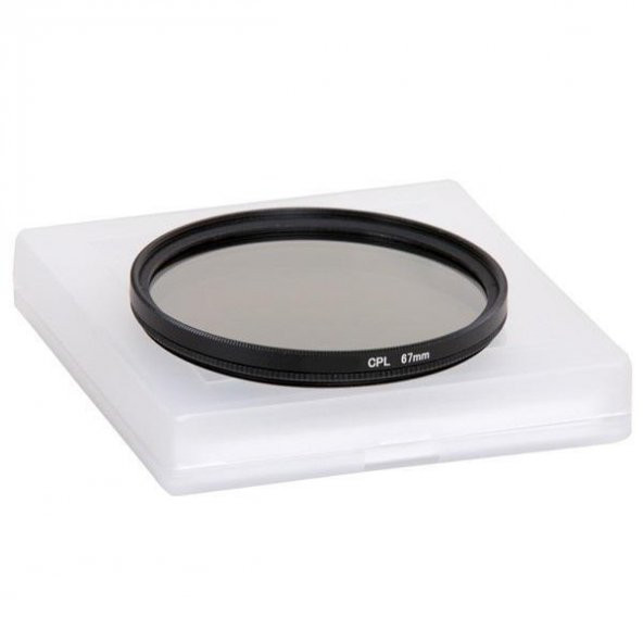 67 MM CPL ( Dairesel ) Polarize Filtre