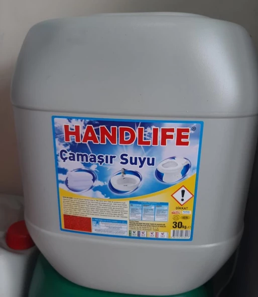 Geseus Hantlıfe Çamaşır Suyu 30kg Bidon - 2