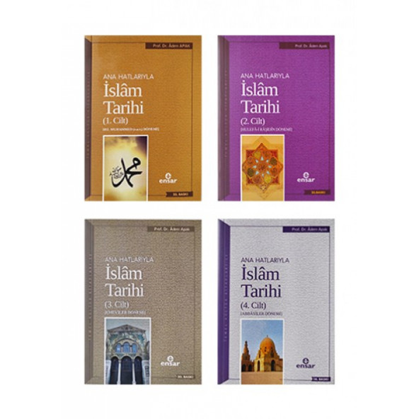 ANA HATLARIYLA İSLAM TARİHİ SETİ 4 KİTAP - 1