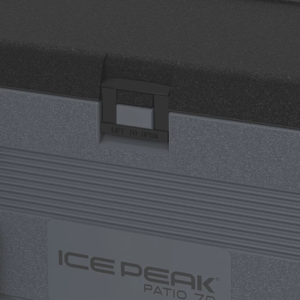 IcePeak Patio 70 Tekerlekli Raflı Buzluk 65.8 Litre - 8
