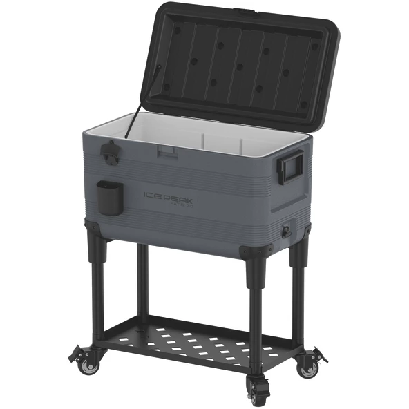 IcePeak Patio 70 Tekerlekli Raflı Buzluk 65.8 Litre - 3