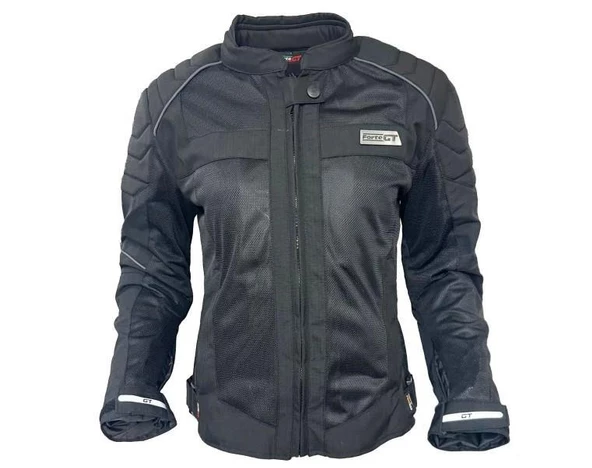 Forte Gt 2001057 Dark Night Kadın Yazlık 3 Kademeli Korumalı Motosiklet Montu 2XL Beden - 2