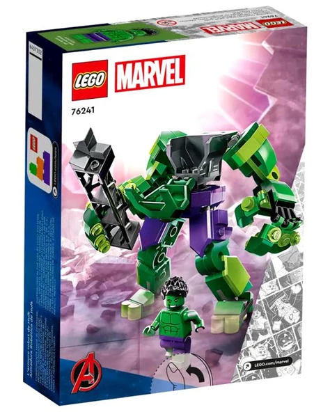 Lego Marvel Hulk Robot Zırhı 76241