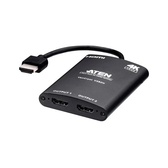 Aten-Vs82H 2-Port True 4K Hdmi Çoklayıcı 2-Port True 4K Hdmi Splitter ürün görseli 1