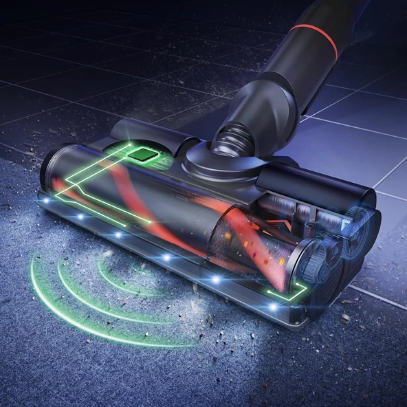 Philips XC8054/01 8000 Serisi Aqua Plus 25,2 V Kablosuz Dikey Şarjlı Süpürge - 5