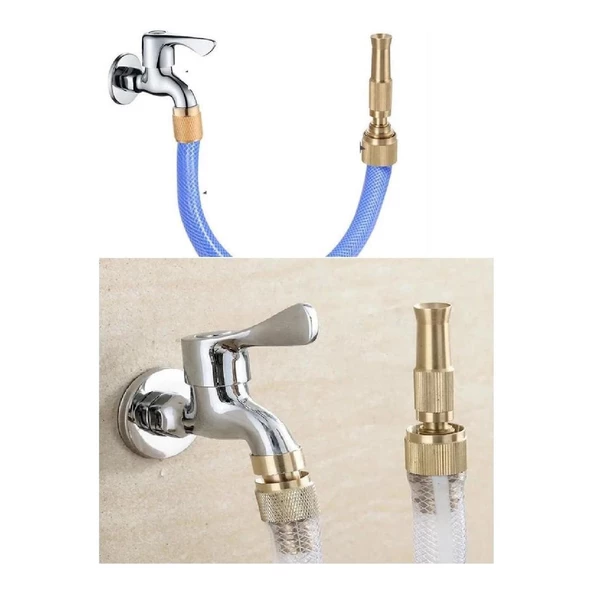 Gen-Of 2 Fonksiyonlu Metal Hortum Ucu GKH - 3