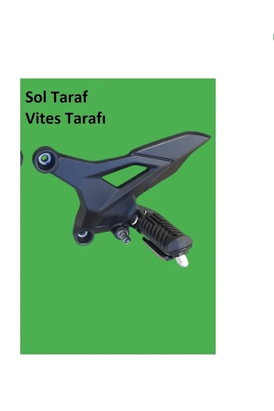 Cf Moto Nk 250 ,250 Sr Ön Sol Braket Basamak Dahil Euro 5 Uygun Vites Tarafı _Arasmoto - Resim 4