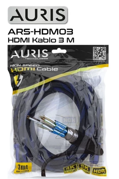 Auris HDMI KABLO 3M