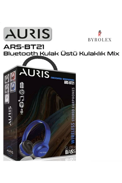 Auris BLUETOOTH KULAK ÜSTÜ DJ KULAKLIK - 3