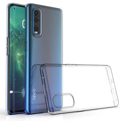 TechnoGuru  Oppo Reno 3 Pro 5G Esnek ve Şeffaf Sheer Premium TPU Silikon Kılıf