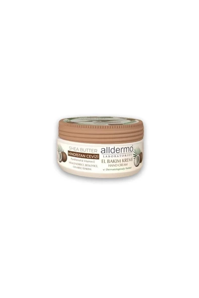 Alldermo El Bakım Kremı Shea Butter Hındıstan Cevızı 150 Ml - 2