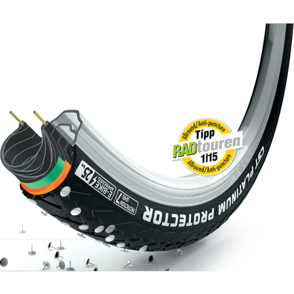 CST Platinium Protector 700x35C Zırhlı Dış Lastik C1920 - 4