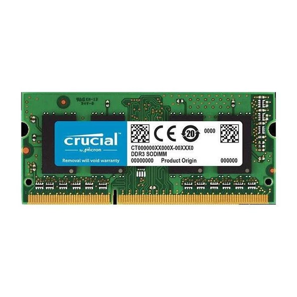 Crucial 8GB 1600MHz DDR3 SODIMM CL11 CT102464BF160B Ram