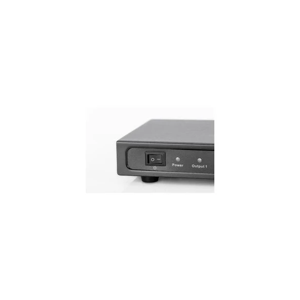 DS-43302 Digitus 8 Port Hdmi Çoklayıcı, 1080p, 3D, Hdmi High Speed, 2.25 Ghz/225 MHz, Metal Şasi, siyah renk - 3