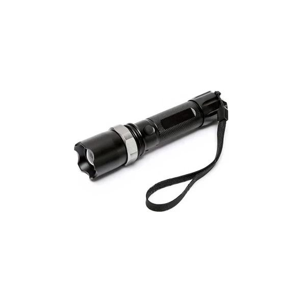 Km-110 Profesyonel Şarjlı El Feneri Ledli+flashlight+zoom Özellikli 6 Parça Full Set