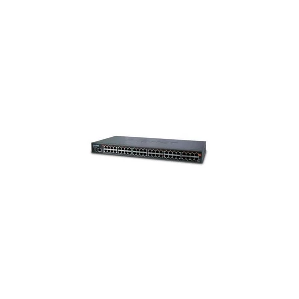 PL-POE-2400G 24-Port Gigabit IEEE 802.3at/af PoE Injector Hub<br>PoE Güç Bütçesi maks. 440 (aynı anda 24 adet 15,4 Watt verebilir)