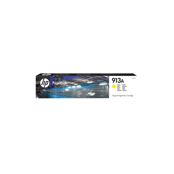 Hp F6T79Ae (913A) Sarı Pagewıde Murekkep Kartusu 3000 Sayfa