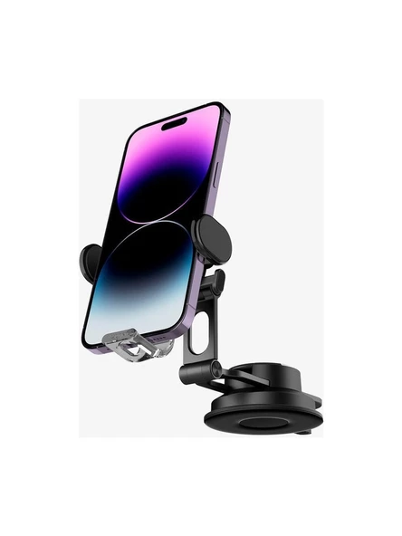 Spigen Dashboard Araç içi Telefon Tutucu (Tüm Cihazlarla Uyumlu Araç Tutacağı) OneTap UTS35 - 1