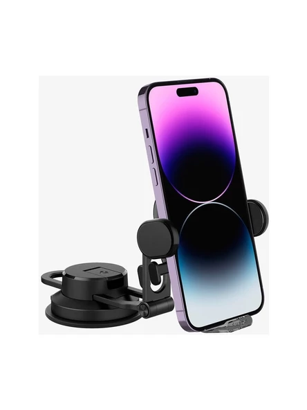 Spigen Dashboard Araç içi Telefon Tutucu (Tüm Cihazlarla Uyumlu Araç Tutacağı) OneTap UTS35 - 2