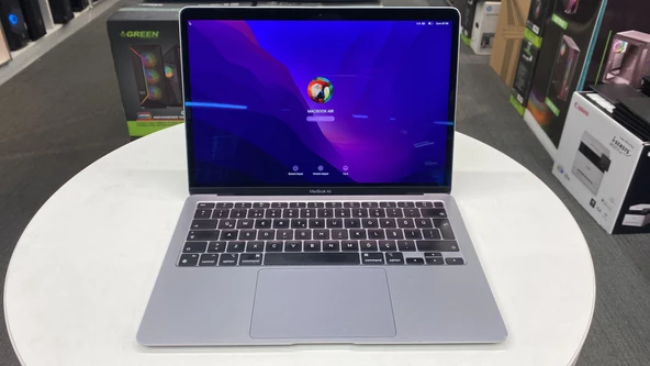 Apple 2.El Notebook MacBook Air A2337 Emc 3598 M1 8Gb Ram 250 Ssd 13.3" 2020 MODEL 344D C KALİT