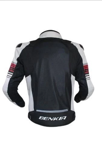 Forte Gt Xbyc 592 Benkıa Kaıto Full Koruma Yazlık Motosiklet Montu L Beden Siyah Beyaz - 4