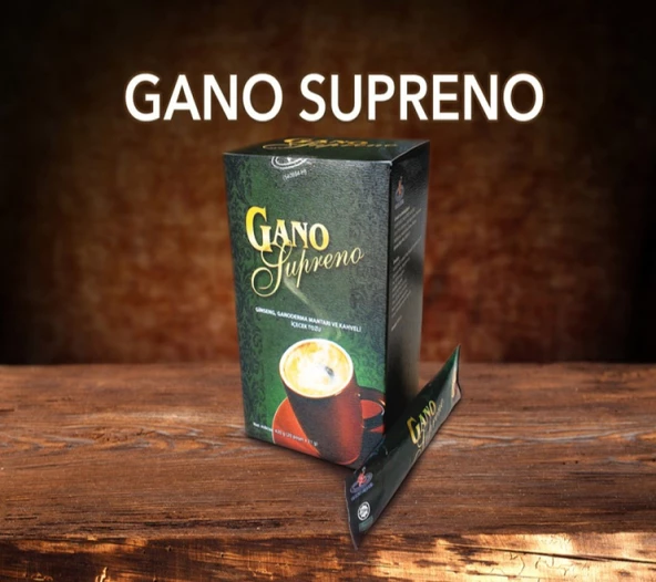 Gano Supreno Ginseng, Ganoderma Mantarı ve Kahveli İçecek