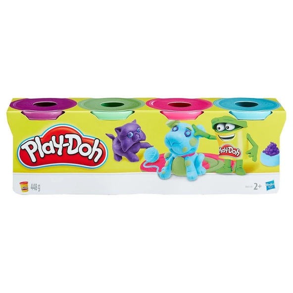 B5517  Play-doh 4'lü Hamur / +2 Yaş