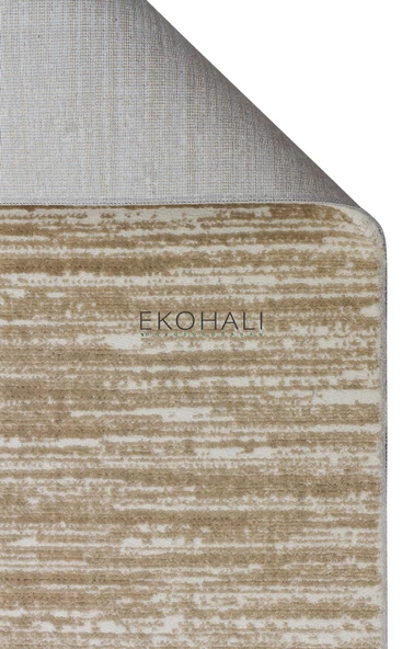 Lagos Koleksiyonu Sade ve Şık Halı LGS 05 Cream Grey XW - 2