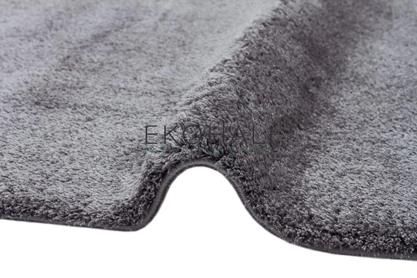 Comfort Koleksiyonu Yumuşak Dokulu Tozsuz Halı 1006 Anthracite - 2