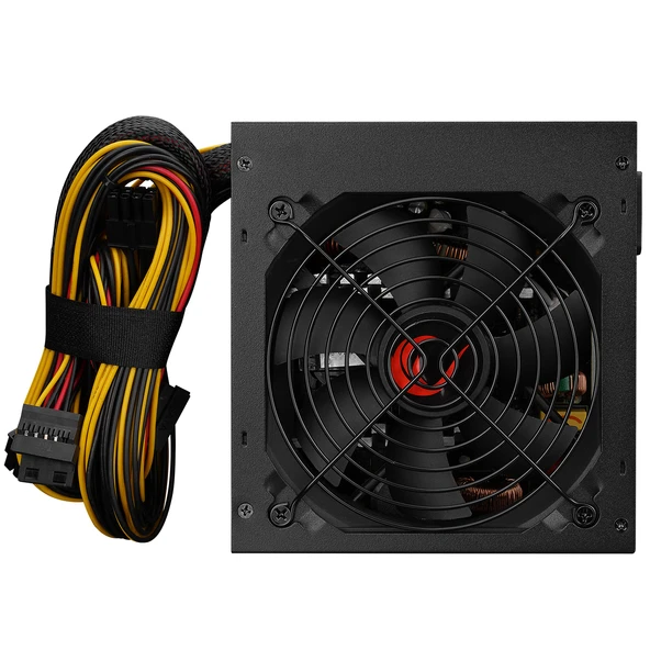 Rampage Power Supply Rmp-600-80Pb 600W 80 Plus Bronze 14Cm Sıyah Fan Aktıf Pfc