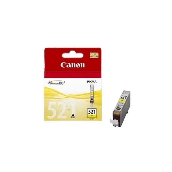 Canon Cli-521Y Sarı Mürekkep Kartuş