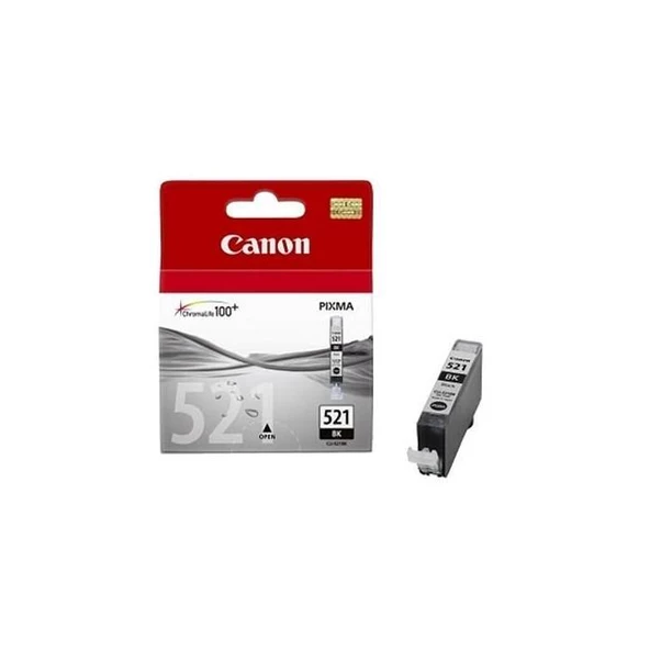 Canon Cli-521BK Siyah Mürekkep Kartuş