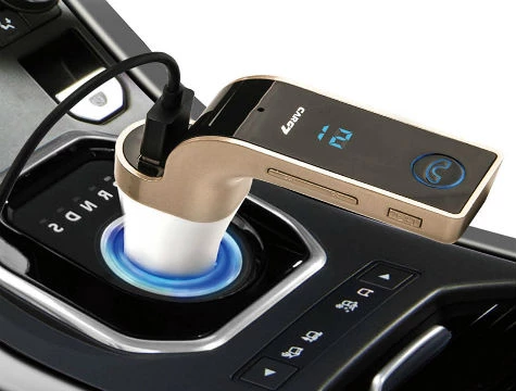 Carg7 Bluetooth Araç Fm Transmitter Usb Girişli