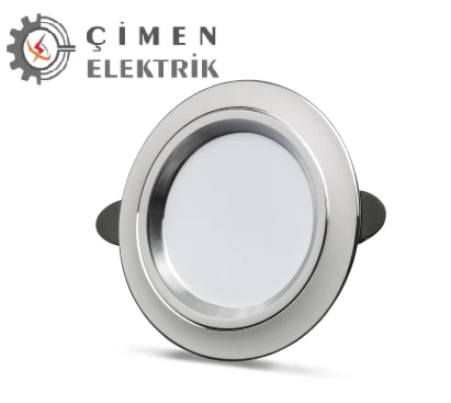 NOAS YL38 0510 Beyaz Kasa Led Spot 5W 3 Renkli