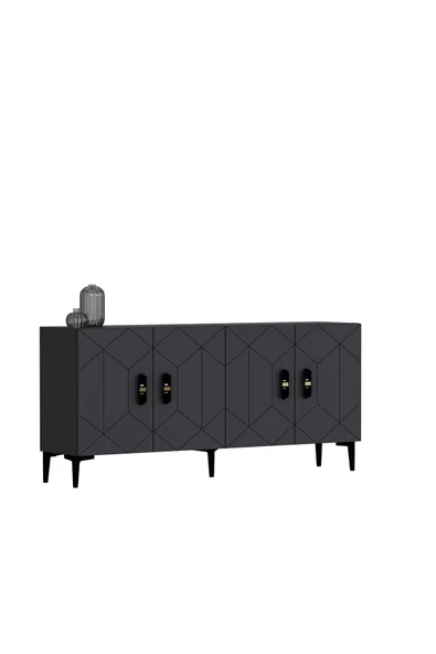 DEMONTE DECOR CROSSDD (KB150) KONSOL ANTRASİT-ANTRASİT - 4