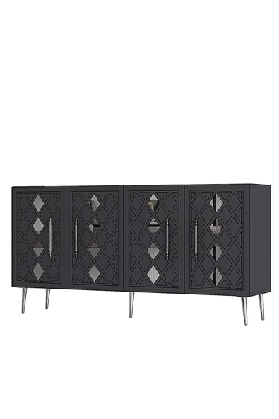 DEMONTE DECOR DOMEDH (KB150) KONSOL ANTRASİT GÜMÜŞ - 6