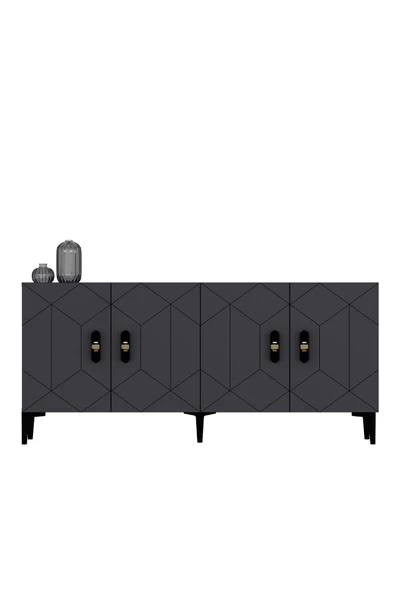 DEMONTE DECOR CROSSDD (KB150) KONSOL ANTRASİT-ANTRASİT - 3