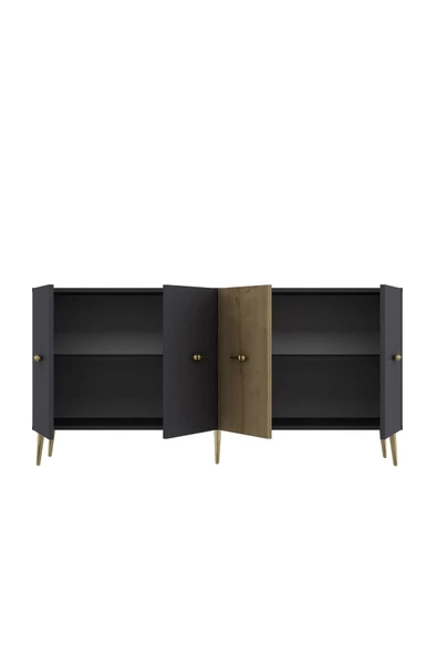 DEMONTE DECOR NORMDD (KB150) KONSOL ANTRASİT-SAFİRMEŞE - 6
