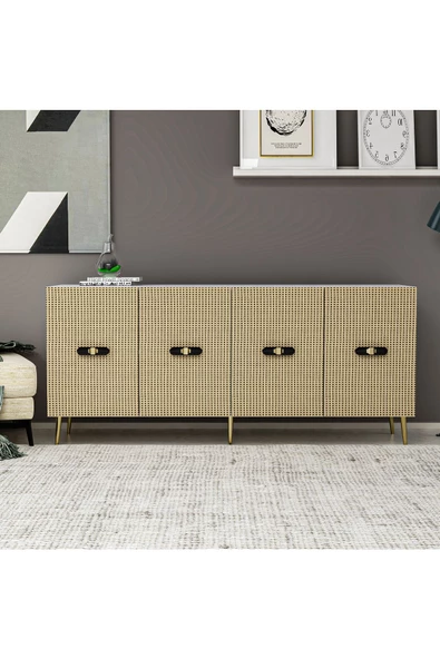 DEMONTE DECOR GLORYDD (KB150) KONSOL BEYAZ-HAZERAN