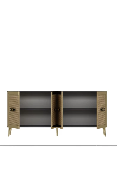 DEMONTE DECOR DARKDH (KB150) KONSOL ANTRASİT HAZERAN ALTIN - 6