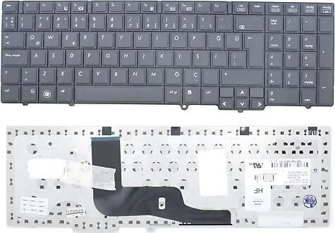 Hp ProBook NBKL583TRP/ 6540b - 6545b Uyumlu Klavye Tuş Takımı (SİYAH) GARANTİLİ