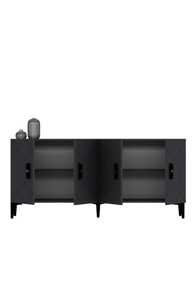 DEMONTE DECOR CROSSDD (KB150) KONSOL ANTRASİT-ANTRASİT - 5